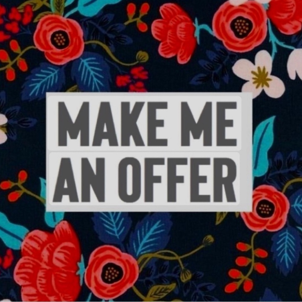 All reasonable offers will be considered. :)
